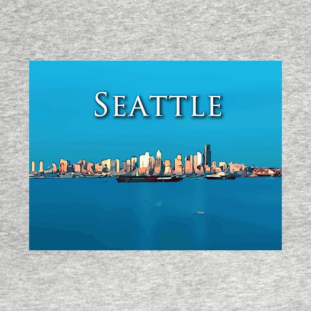 Seattle waterfront by WelshDesigns